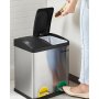 Maiken avfallsbeholder 30 l - Slv/sort