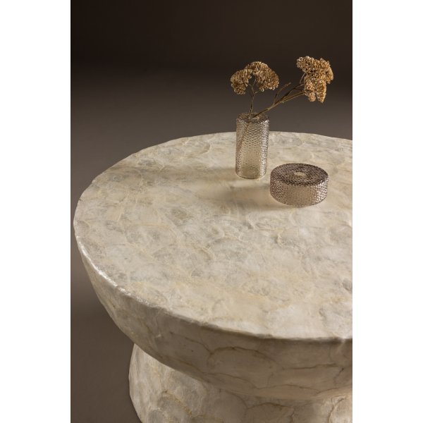 Sandön salongbord Ø70 cm - Lys grå Sandön salongbord Ø70 cm - Lys grå