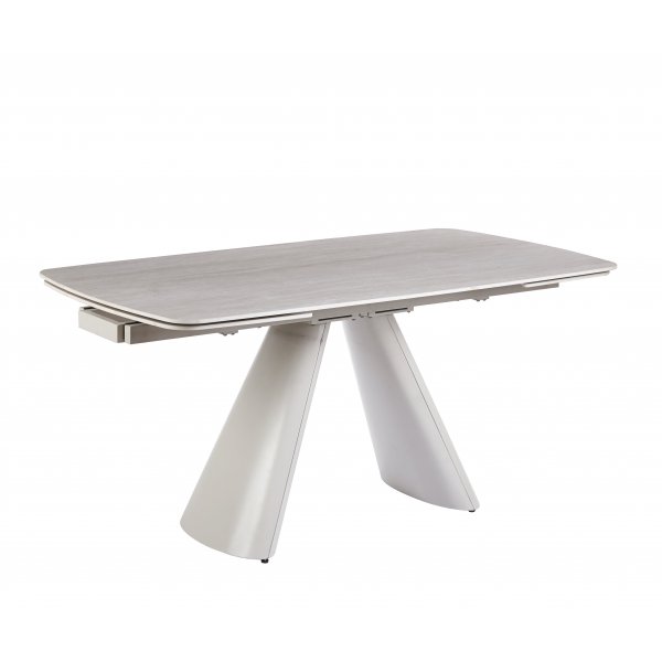 Saturnus spisebord uttrekkbart 165-240 cm - Beige travertin