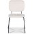 Lokrume stol - Beige stoff / svart