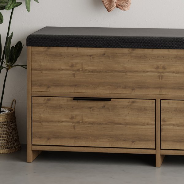 Cove hall benk - Brun Cove hall benk - Brun