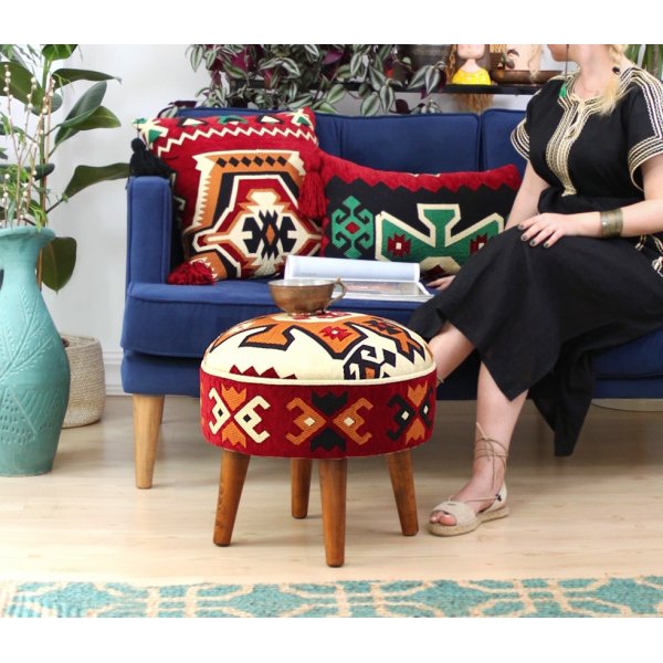 Melik puff 1 - Flerfarget Melik puff 1 - Flerfarget