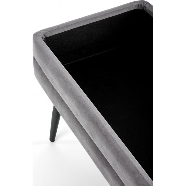 Darnell benk - Grå/svart Darnell benk - Grå/svart