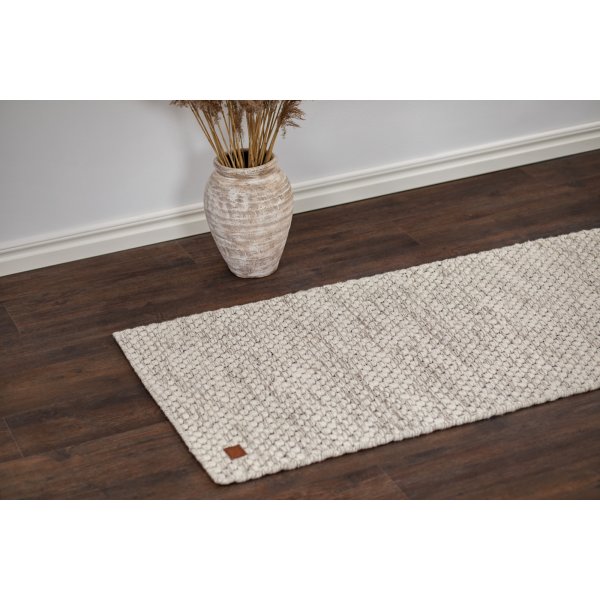 Torekov håndvevd teppe Hvit Torekov håndvevd teppe Hvit