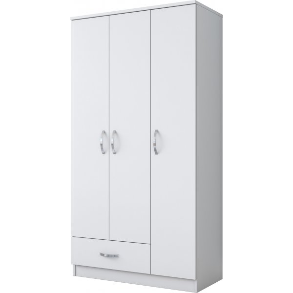 Baden garderobe 2 - Hvit