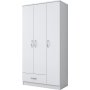 Baden garderobe 2 - Hvit
