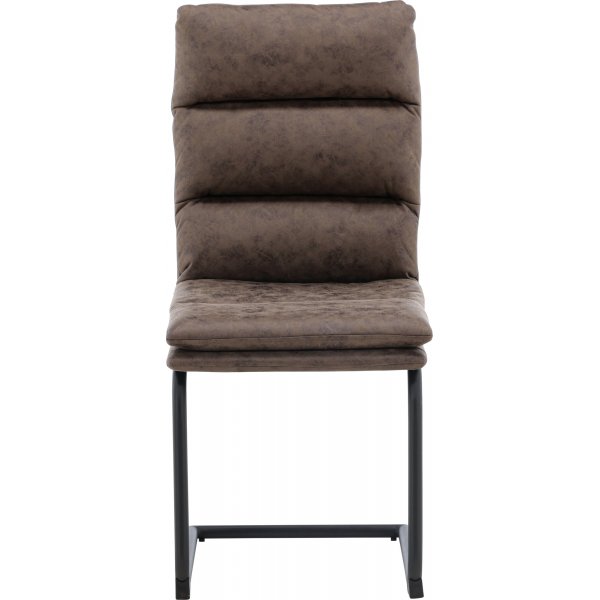 Zizo spisestuestol - Sort/brun Zizo spisestuestol - Sort/brun