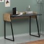 Ron skrivebord 103,6x56,8 cm - Antrasitt/eik