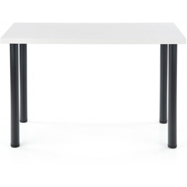 Buno spisebord 120 cm - Hvit/svart Buno spisebord 120 cm - Hvit/svart