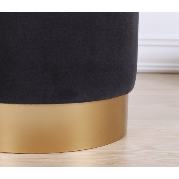 Memphis puff - mørkegrå Memphis puff - mørkegrå