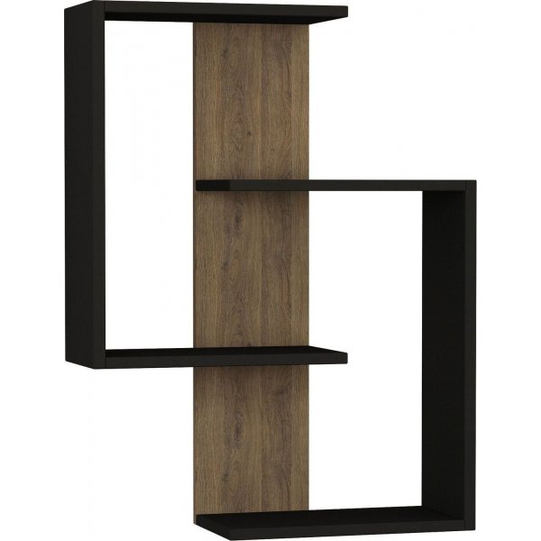 Paranoid vegghylle - Antrasitt/mørk eik Paranoid vegghylle - Antrasitt/mørk eik