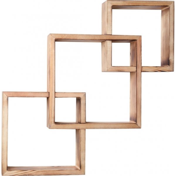 Rutor vegghylle - Eik Rutor vegghylle - Eik