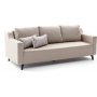 Doga 3-seters sovesofa - Cream