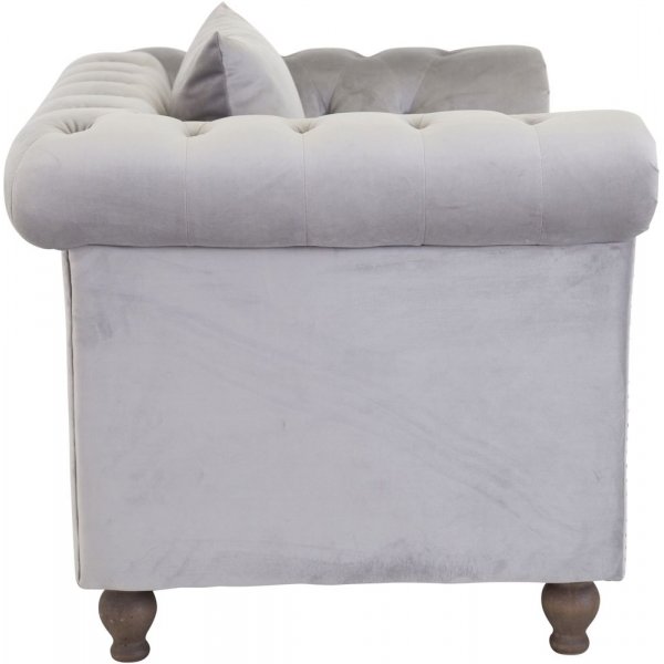 Chesterfield lenestol Churchill - Lysegr� Fl�yel