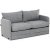 Saga 2-seters sovesofa XL - Lys gr