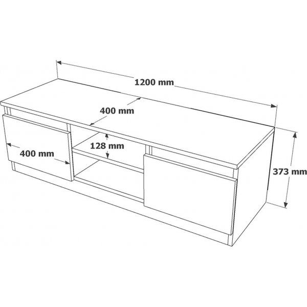 Silva mediebenk - Grå Silva mediebenk - Grå