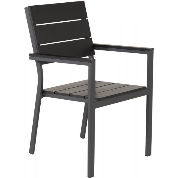 Levels spisestuestol - Svart