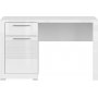 Flames skrivebord 120 x 56 cm - Hvit