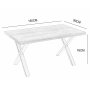 Agnes spisebord 150x90 cm - Eikefiner Agnes spisebord 150x90 cm - Eikefiner