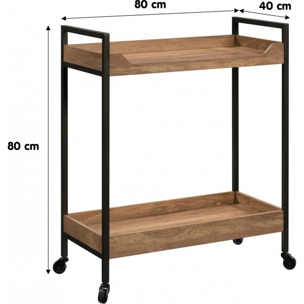 Vona serveringsvogn Lysebrun Vona serveringsvogn Lysebrun