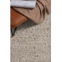 Pontus ullteppe - Hvit/beige