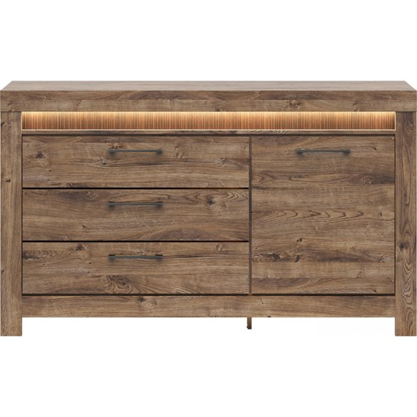 Torin kommode - Brun eik