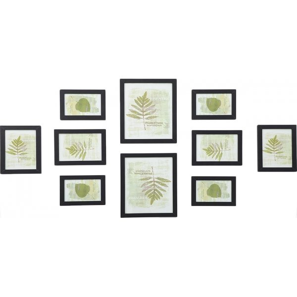 Jasmina fotoramme, 10 stk - Sort Jasmina fotoramme, 10 stk - Sort