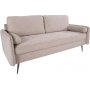 Imola 2,5-seters sofa - Beige/Svart