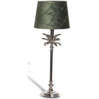 Palmblad Bordlampe 50cm - Sølv Palmblad Bordlampe 50cm - Sølv