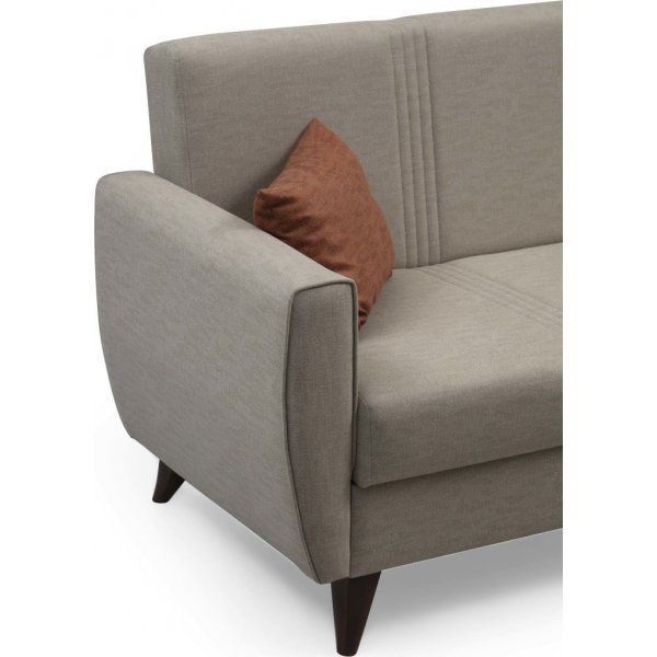 Zaden 3-seters sovesofa - Beige Zaden 3-seters sovesofa - Beige