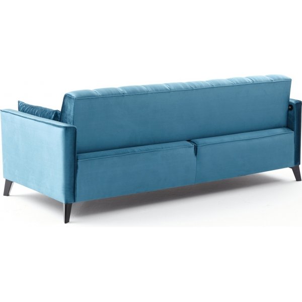 Ova 3-seters sovesofa - Turkis Ova 3-seters sovesofa - Turkis