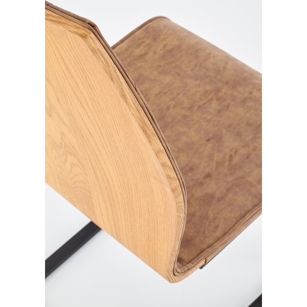 Dollie spisestol - beige/brun Dollie spisestol - beige/brun