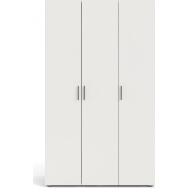 Pepe garderobe med 3 dører - Kremhvit Pepe garderobe med 3 dører - Kremhvit
