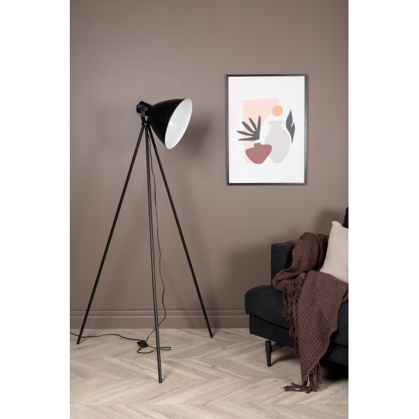 Akya gulvlampe - Svart Akya gulvlampe - Svart