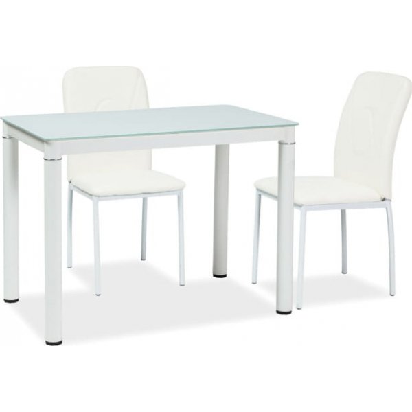 Bartlett spisebord 100 cm - Hvit Bartlett spisebord 100 cm - Hvit