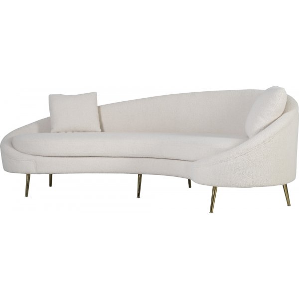 Sofa buet 255 cm beige