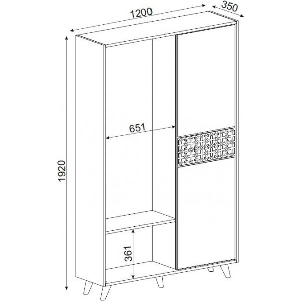 Marvin hallmbler - Valntt/mrk grnn