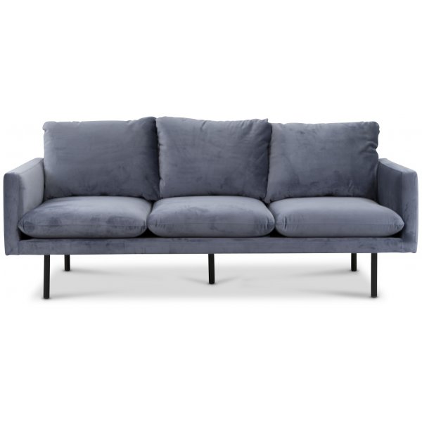 Carolina 3-seter sofa - Duvbl� fl�yel