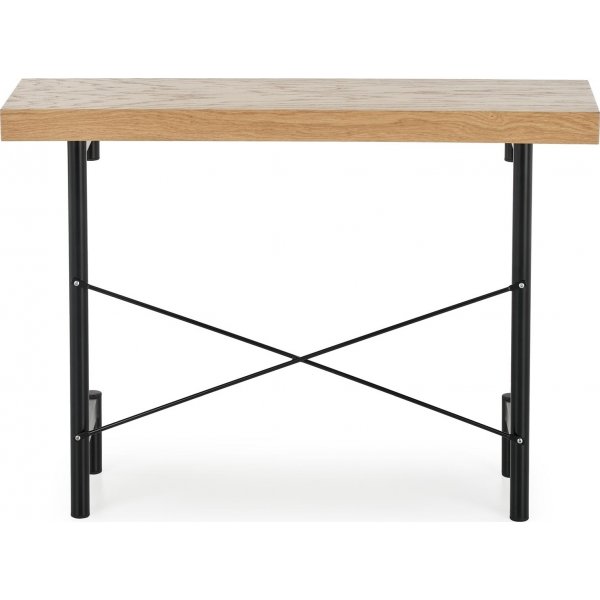 Dante avlastningsbord 106 x 30 cm - Eik/sort