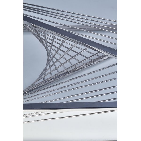 Eterneco salongbord 120 x 60 cm - Krom Eterneco salongbord 120 x 60 cm - Krom