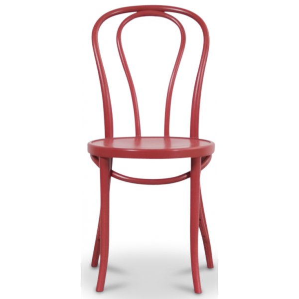 Bentwood Stol No18 Klassiker - Rd beiset