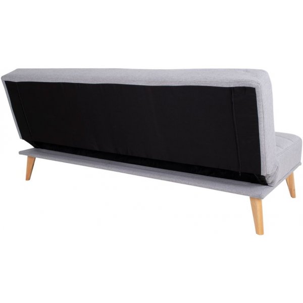 Oxford sovesofa - lys gr� / bj�rk