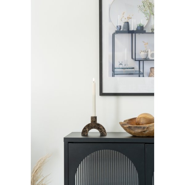 Marma lysestakebue - Brun