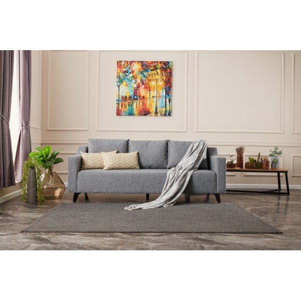 Doga 3-seters sovesofa - Grå Doga 3-seters sovesofa - Grå