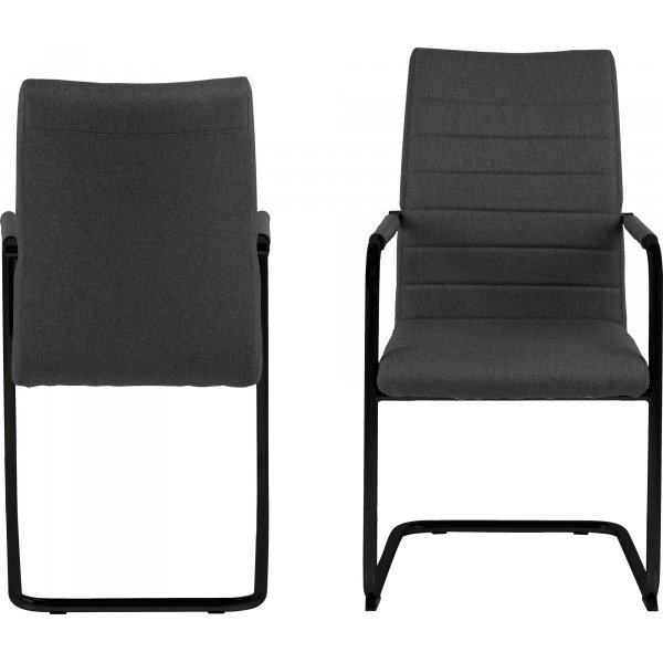 Moon lenestol - Grå/svart Moon lenestol - Grå/svart