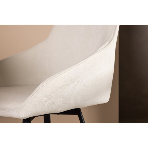 Rosie spisestuestol - Beige/svart Rosie spisestuestol - Beige/svart