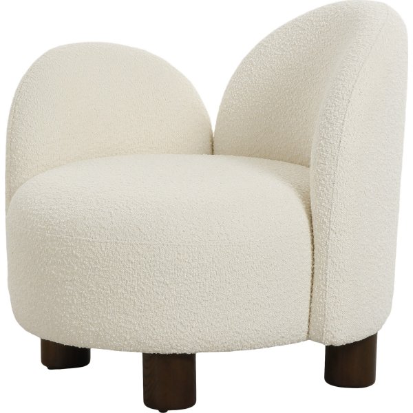 Honolulu lenestol Gul boucle høyre Honolulu lenestol Gul boucle høyre