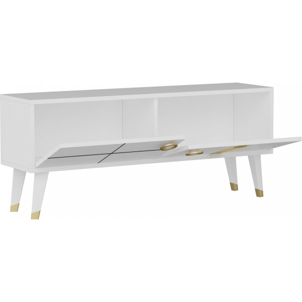 Eagle mediabenk - Hvit