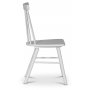 PiPi oval spisegruppe, 240 cm, inkludert 8 stk. hvite Orust pinnestoler - Oljet eikefiner