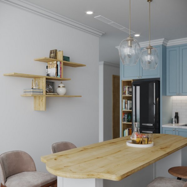 Leono vegghylle - Eik Leono vegghylle - Eik